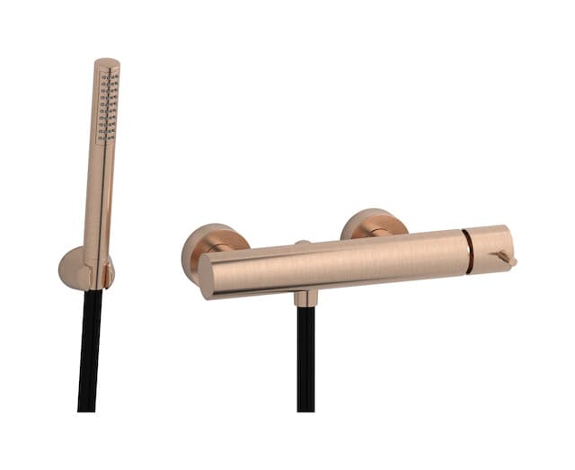 IB Rubinetterie MilanoTorino – Μίκτης Ντους Εντοιχισμένος – Brushed Rose Gold (MT350SR)