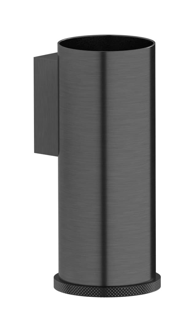 IB Rubinetterie Officina – Ποτηροθήκη – Brushed Black Chrome (OF003CS)