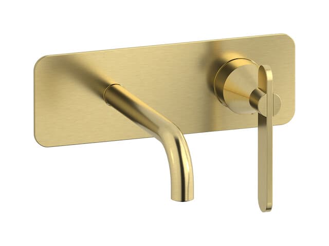 IB Rubinetterie Soho – Μπαταρία Νιπτήρα Τοίχου – Brushed Pale Gold (OH206IS)
