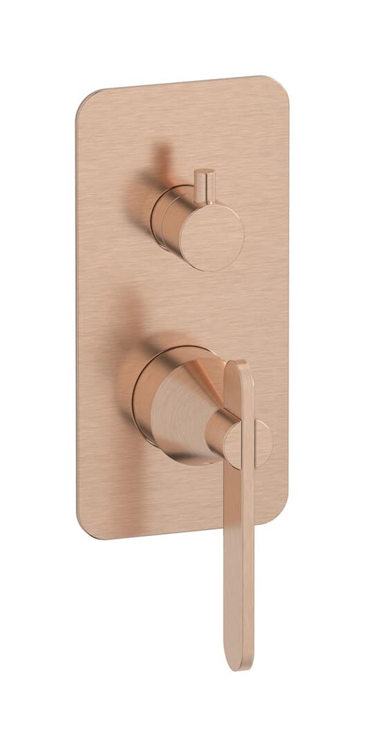 IB Rubinetterie Soho – Μπαταρία Νιπτήρα Τοίχου – Brushed Rose Gold (OH312SR)