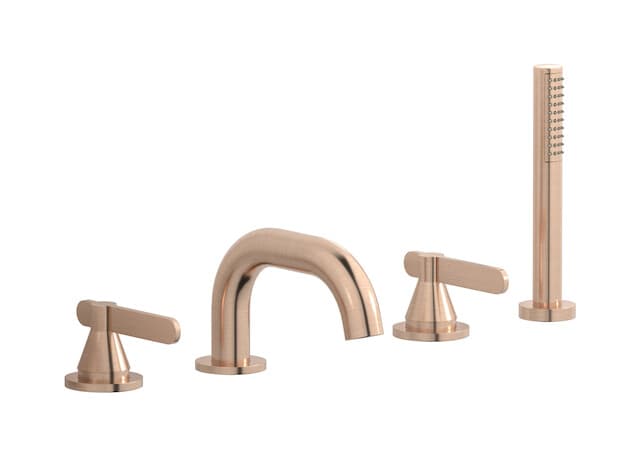 IB Rubinetterie Soho – Μπαταρία Μπανιέρας Πάγκου – Brushed Rose Gold (OH396SR)
