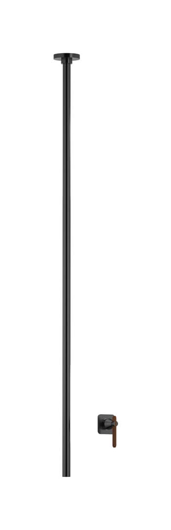 IB Rubinetterie Soho – Μπαταρία Νιπτήρα Τοίχου – Brushed Black Chrome (OL210CS)
