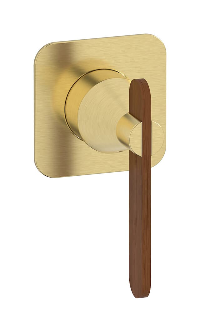 IB Rubinetterie Soho – Μπαταρία Νιπτήρα Τοίχου – Brushed Pale Gold (OL300IS)