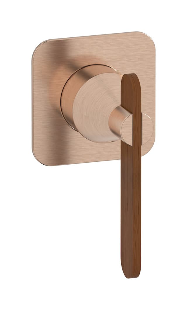 IB Rubinetterie Soho – Μπαταρία Νιπτήρα Τοίχου – Brushed Rose Gold (OL300SR)