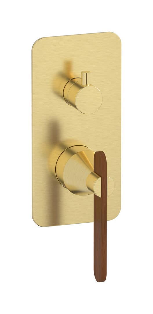 IB Rubinetterie Soho – Μπαταρία Νιπτήρα Τοίχου – Brushed Pale Gold (OL310IS)