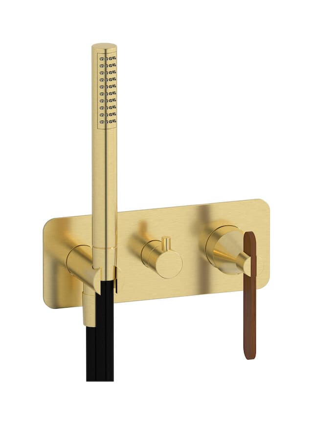 IB Rubinetterie Soho – Μπαταρία Νιπτήρα Τοίχου – Brushed Pale Gold (OL314IS)