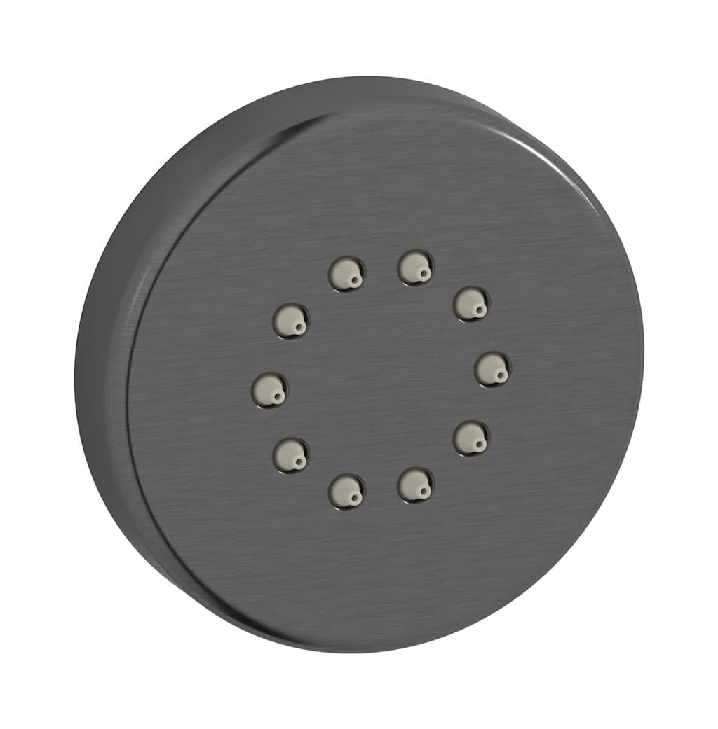 IB Rubinetterie Shower Co 316 – Κεφαλή Ντους – Brushed Black Metal (P3039BM)