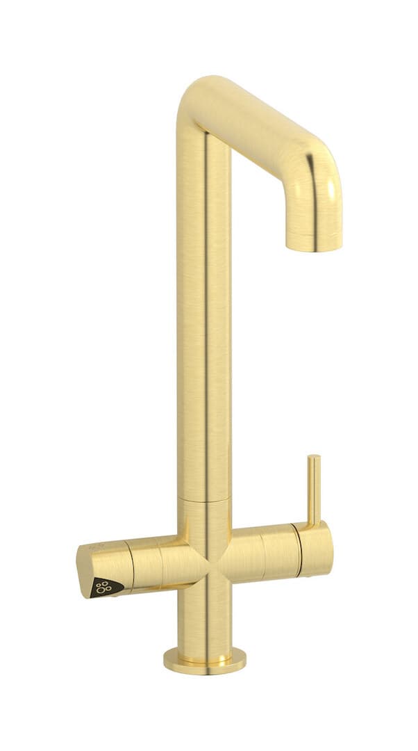 IB Rubinetterie Puro – Μπαταρία Κουζίνας – Brushed Pale Gold (PU385IS)