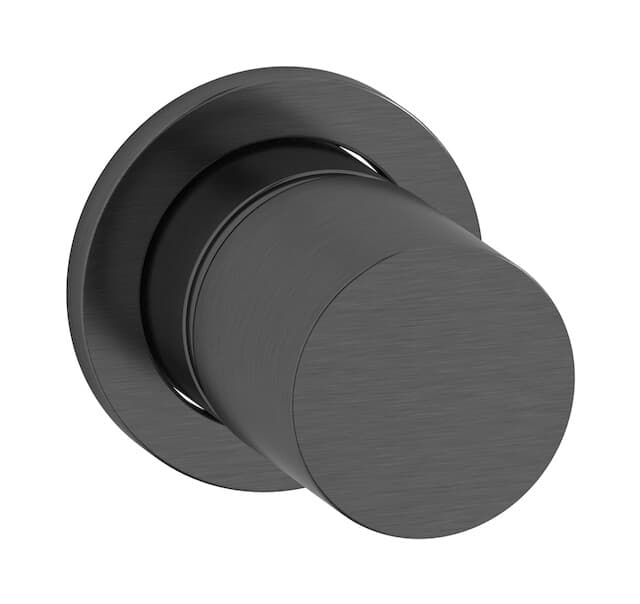 IB Rubinetterie Brera – Μπαταρία Νιπτήρα Τοίχου – Brushed Black Chrome (RR305CS)