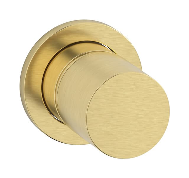 IB Rubinetterie Brera – Μπαταρία Νιπτήρα Τοίχου – Brushed Pale Gold (RR305IS)