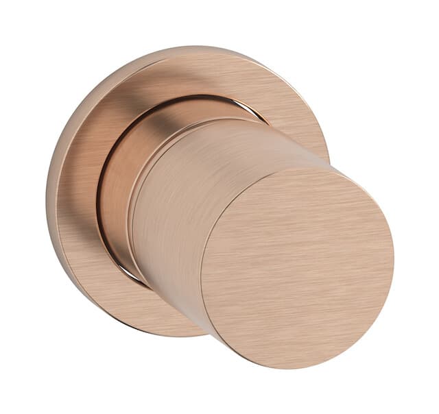 IB Rubinetterie Brera – Μπαταρία Νιπτήρα Τοίχου – Brushed Rose Gold (RR305SR)