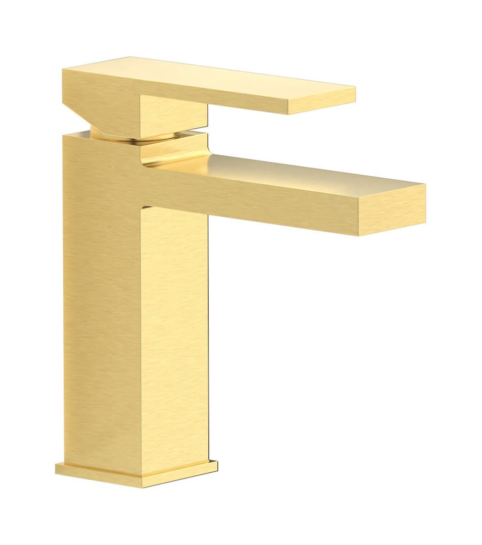 IB Rubinetterie Rubacuori – Μπαταρία Νιπτήρα – Brushed Pale Gold (RU200IS)