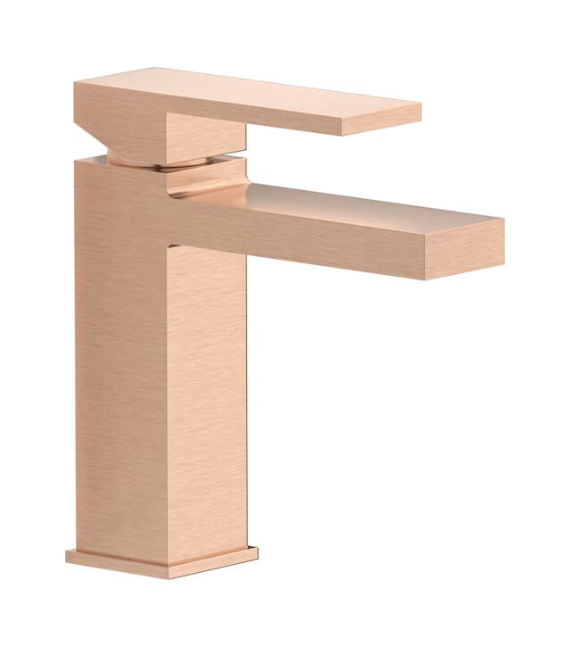 IB Rubinetterie Rubacuori – Μπαταρία Νιπτήρα – Brushed Rose Gold (RU200SR)