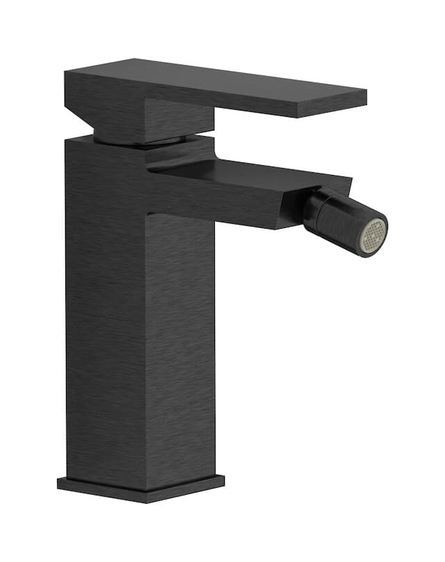 IB Rubinetterie Rubacuori – Μπαταρία Μπιντέ – Brushed Black Chrome (RU220CS)