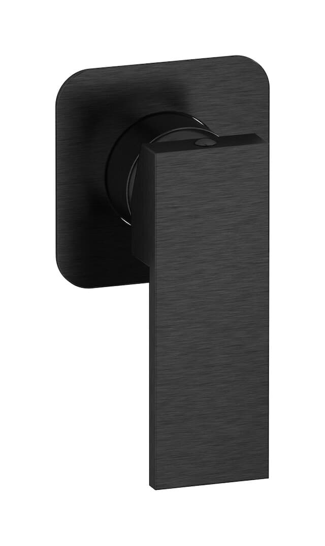 IB Rubinetterie Rubacuori – Μπαταρία Νιπτήρα Τοίχου – Brushed Black Chrome (RU300CS)