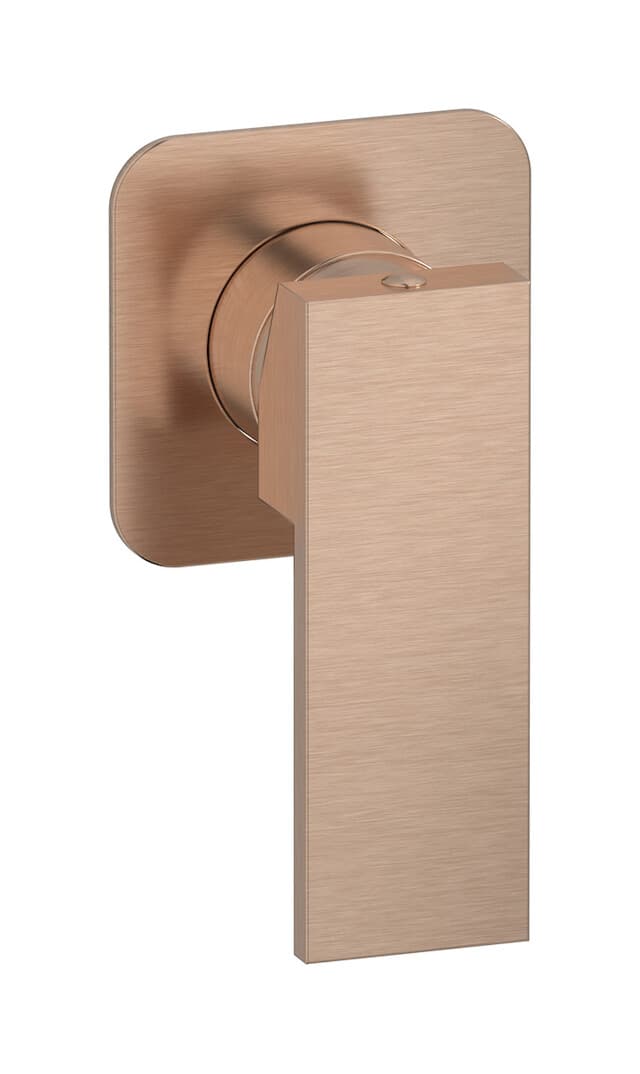 IB Rubinetterie Rubacuori – Μπαταρία Νιπτήρα Τοίχου – Brushed Rose Gold (RU300SR)