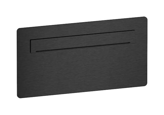 IB Rubinetterie Rubacuori – Μπαταρία Νιπτήρα Τοίχου – Brushed Black Chrome (RU319CS)