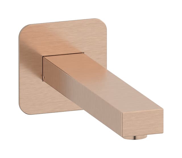 IB Rubinetterie Rubacuori – Μπαταρία Νιπτήρα Τοίχου – Brushed Rose Gold (RU320SR)