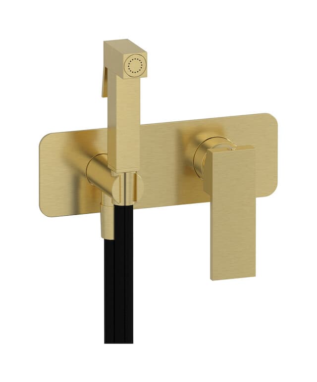 IB Rubinetterie Rubacuori – Μπαταρία Μπιντέ – Brushed Pale Gold (RU706IS)