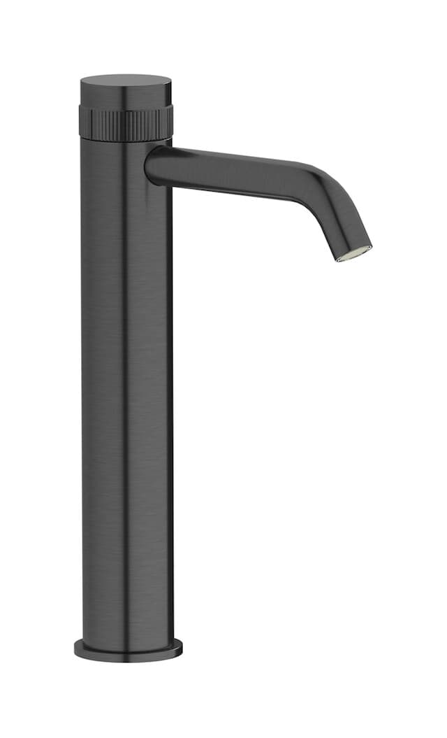 IB Rubinetterie Reflex – Μπαταρία Νιπτήρα Ψηλή – Brushed Black Chrome (RX202CS)