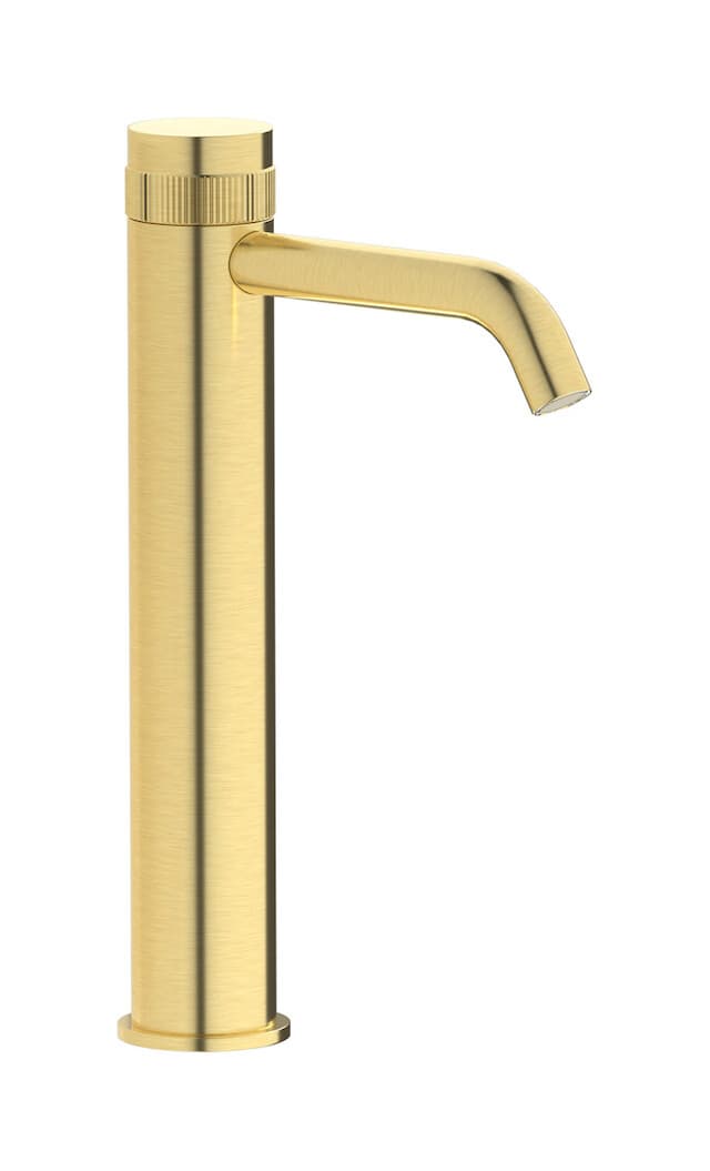 IB Rubinetterie Reflex – Μπαταρία Νιπτήρα Ψηλή – Brushed Pale Gold (RX202IS)