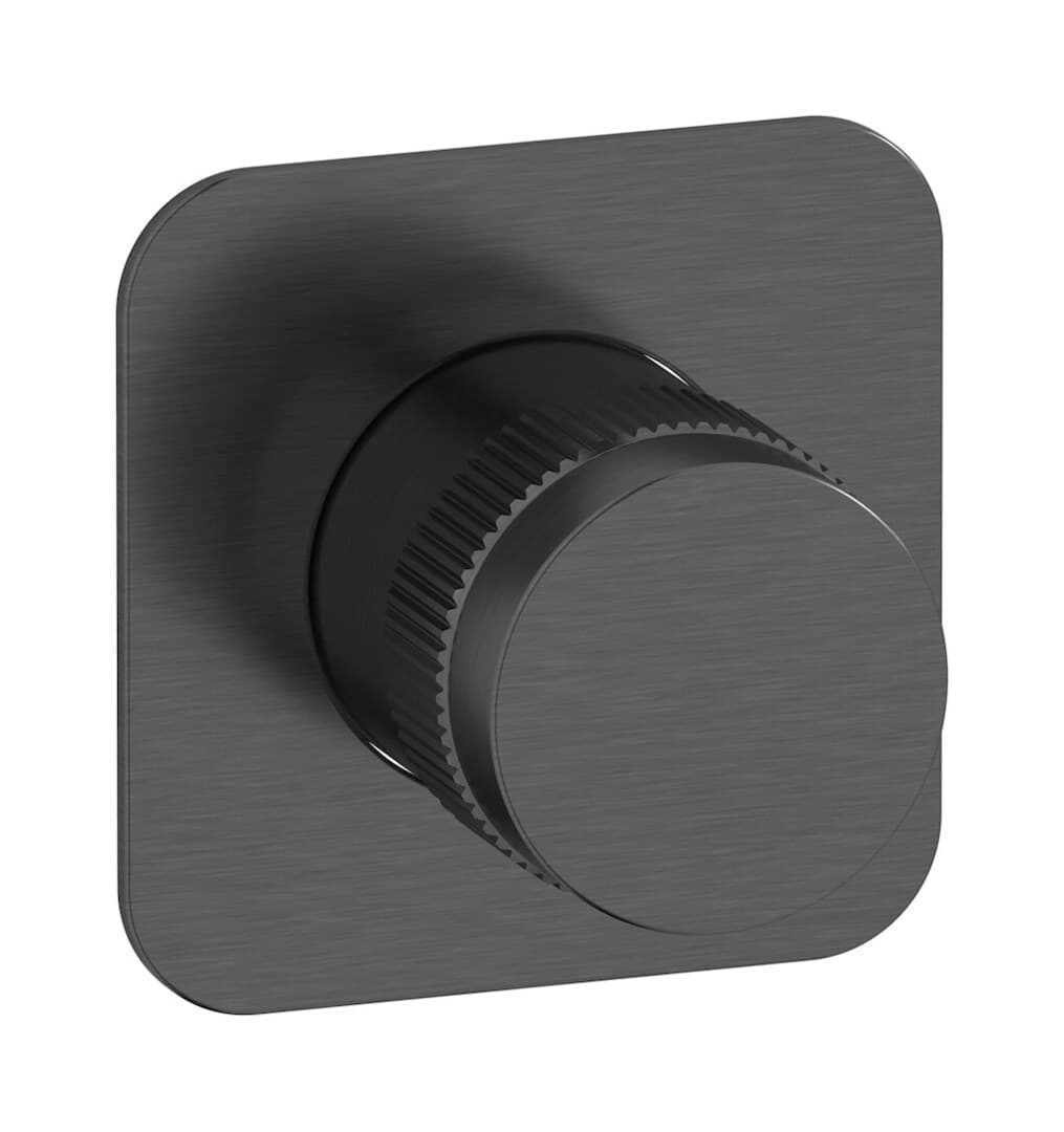 IB Rubinetterie Reflex – Μπαταρία Νιπτήρα Τοίχου – Brushed Black Chrome (RX300CS)