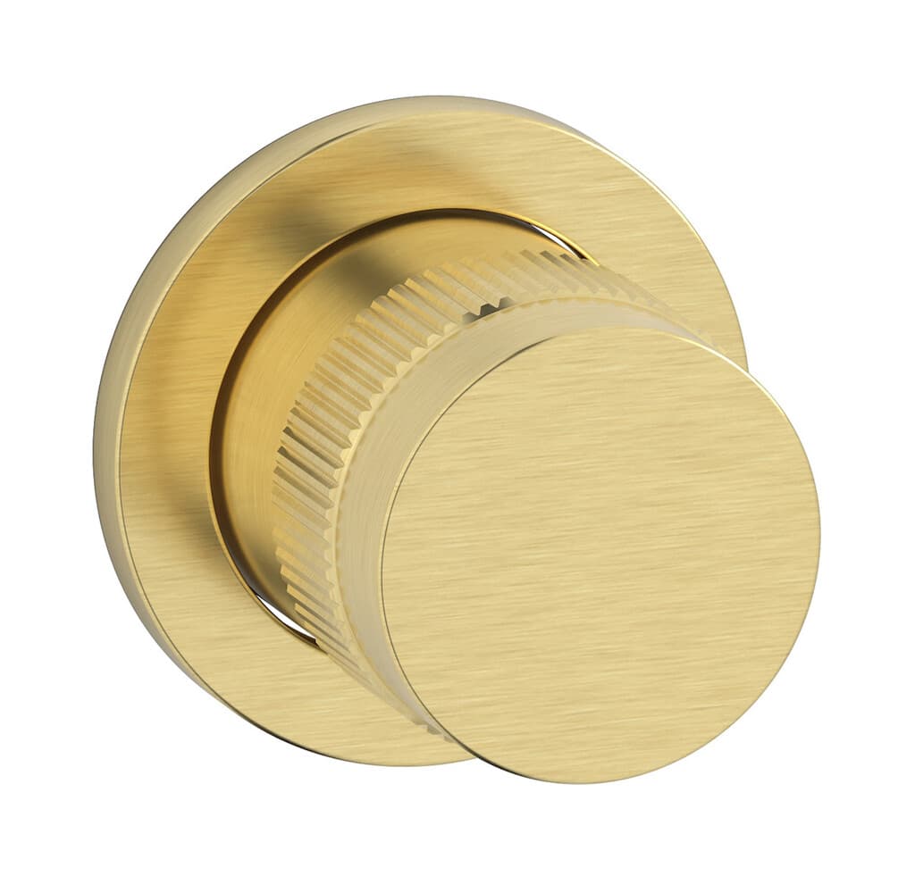 IB Rubinetterie Reflex – Μπαταρία Νιπτήρα Τοίχου – Brushed Pale Gold (RX305IS)