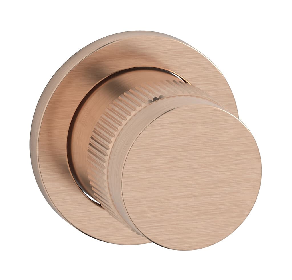 IB Rubinetterie Reflex – Μπαταρία Νιπτήρα Τοίχου – Brushed Rose Gold (RX305SR)