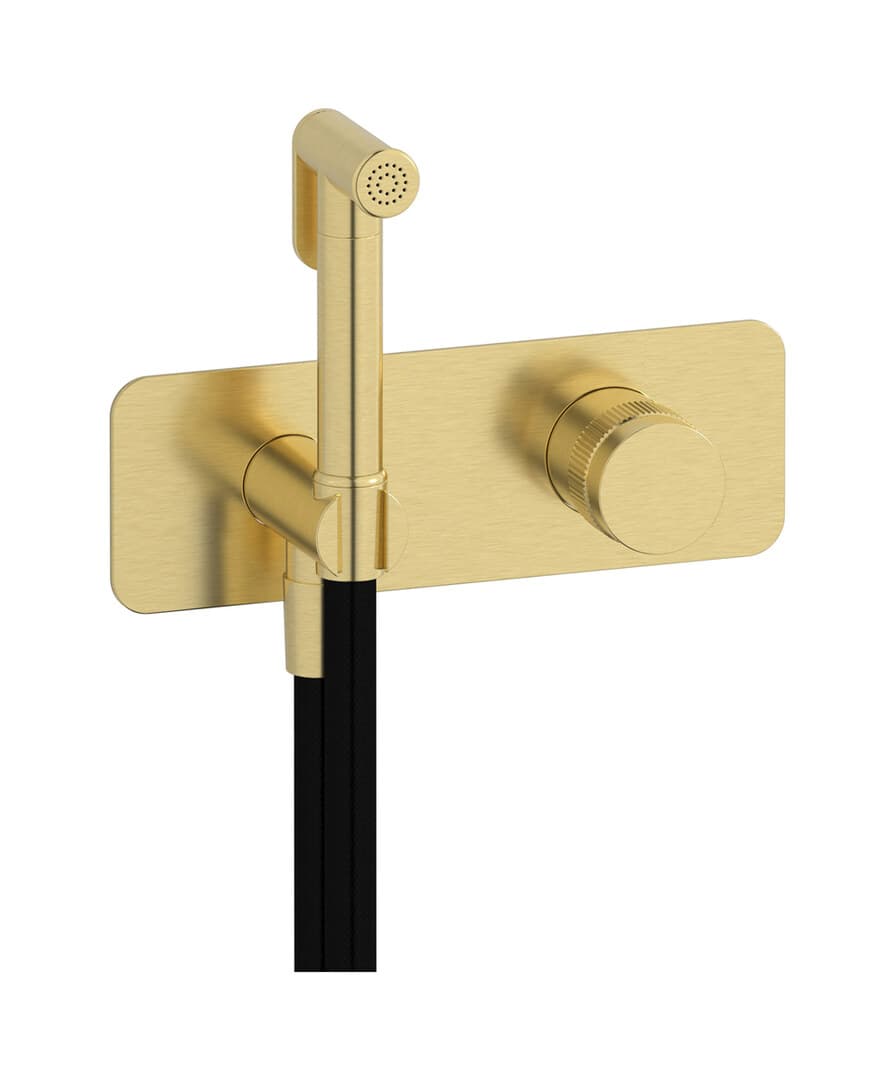 IB Rubinetterie Reflex – Μπαταρία Μπιντέ – Brushed Pale Gold (RX706IS)