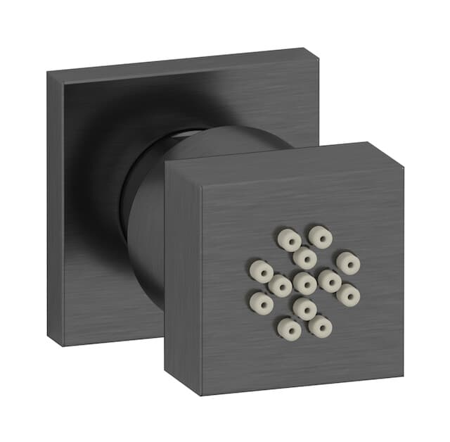 IB Rubinetterie Bodyjet – Πλαϊνό Bodyjet – Brushed Black Chrome (SH030CS)