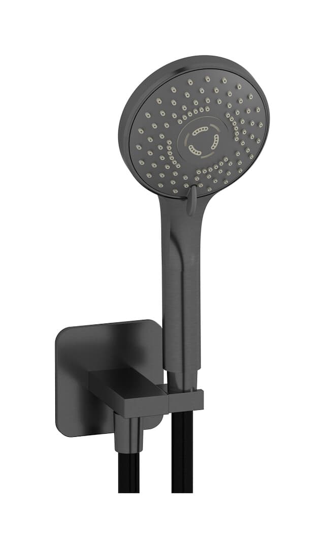 IB Rubinetterie Shower Kit – Σετ Ντους – Brushed Black Chrome (SH043CS)