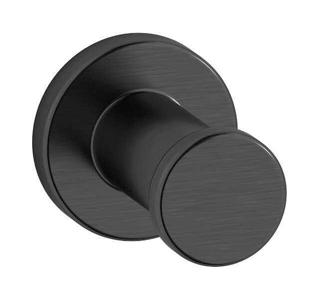 IB Rubinetterie Solferino – Κρεμάστρα – Brushed Black Chrome (SO008CS)