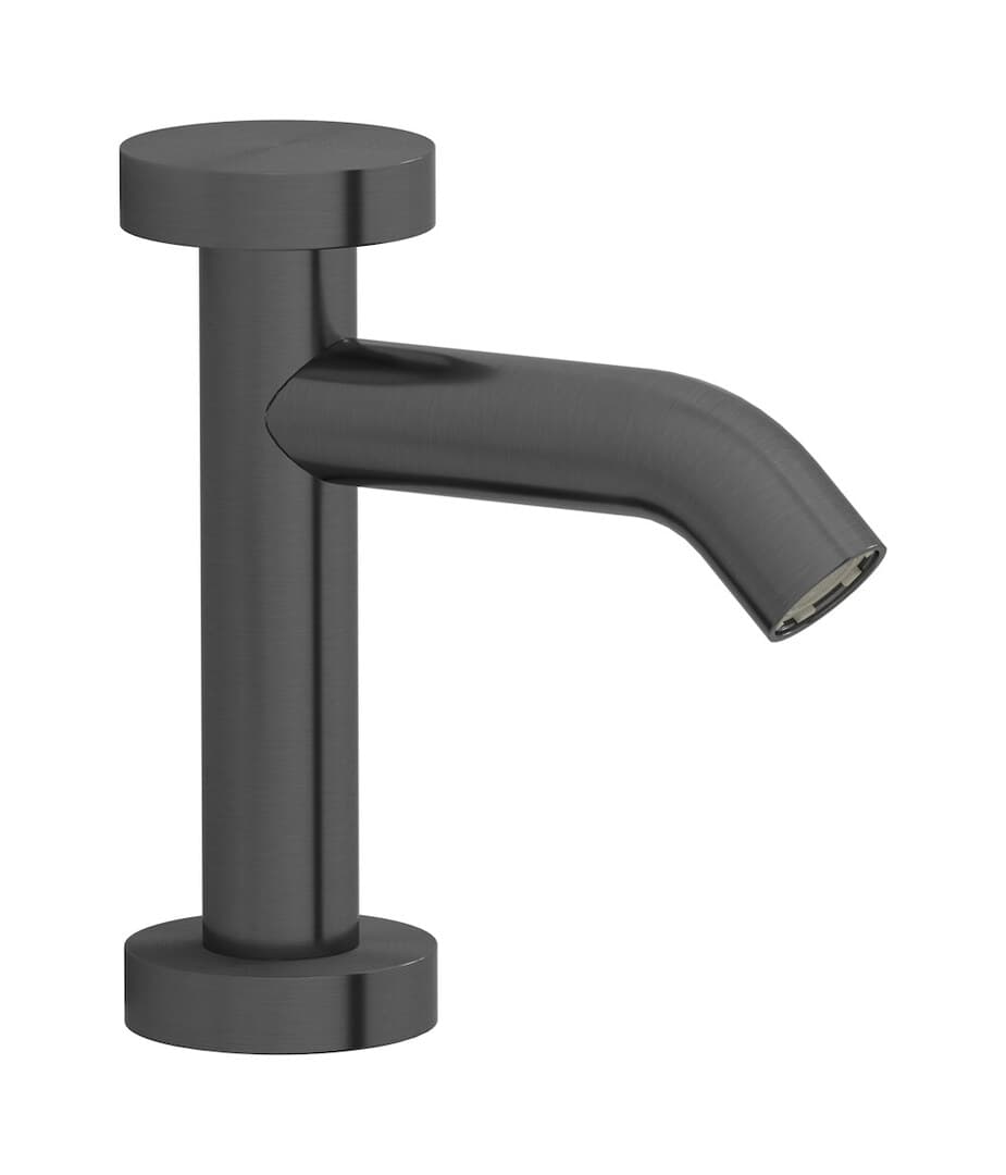 IB Rubinetterie Totem – Μπαταρία Νιπτήρα – Brushed Black Metal (TO200BM)