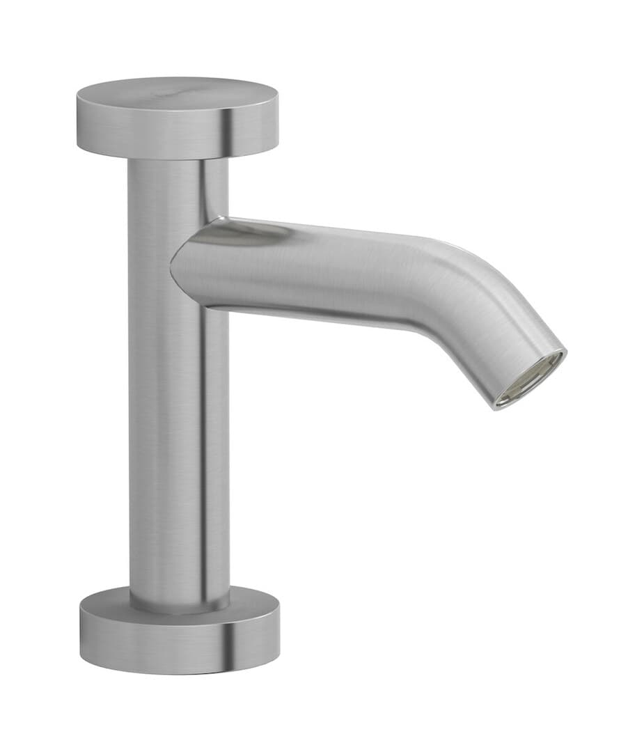 IB Rubinetterie Totem – Μπαταρία Νιπτήρα – Brushed Stainless Steel (TO200SA)