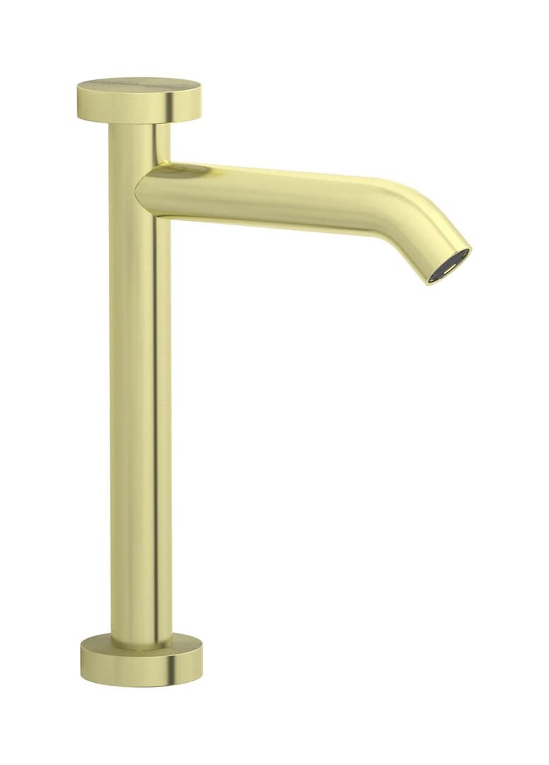 IB Rubinetterie Totem – Μπαταρία Νιπτήρα Ψηλή – Brushed Warm Brass (TO202WA)