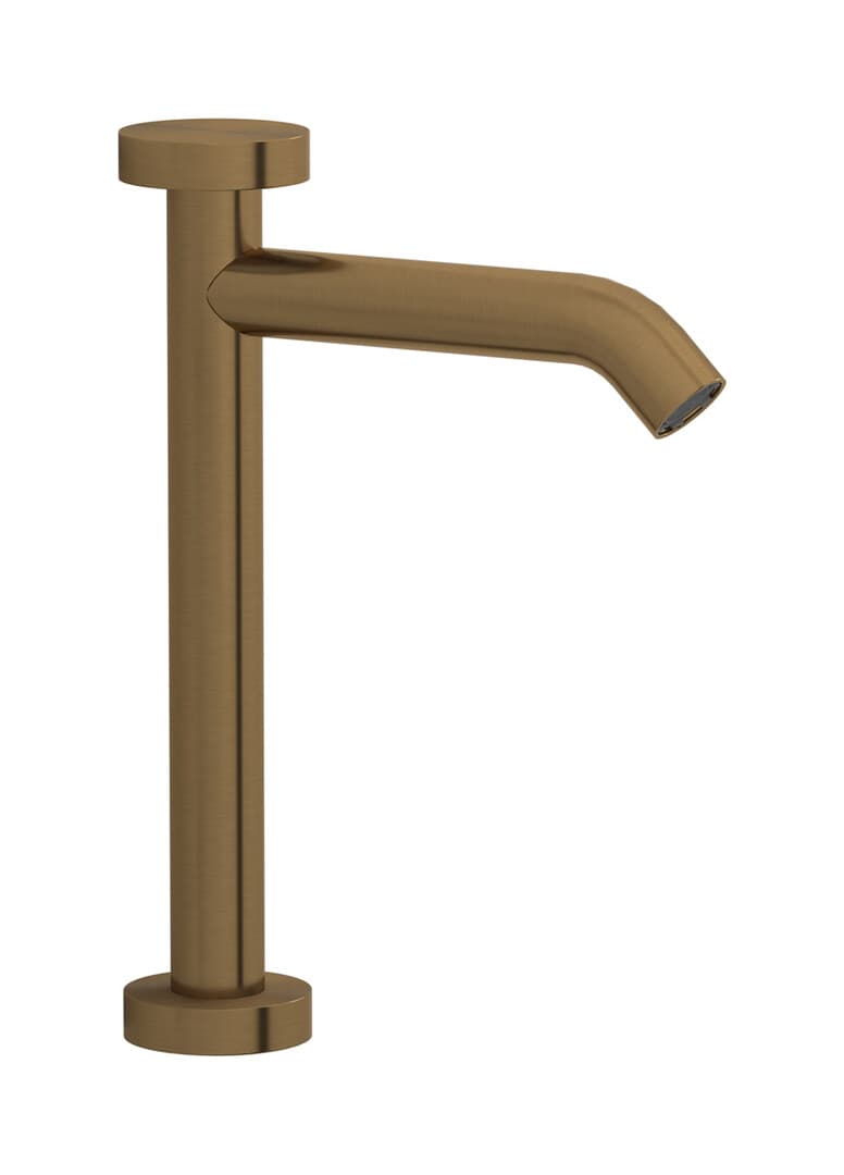 IB Rubinetterie Totem – Μπαταρία Νιπτήρα Ψηλή – Brushed Warm Bronze (TO202WB)