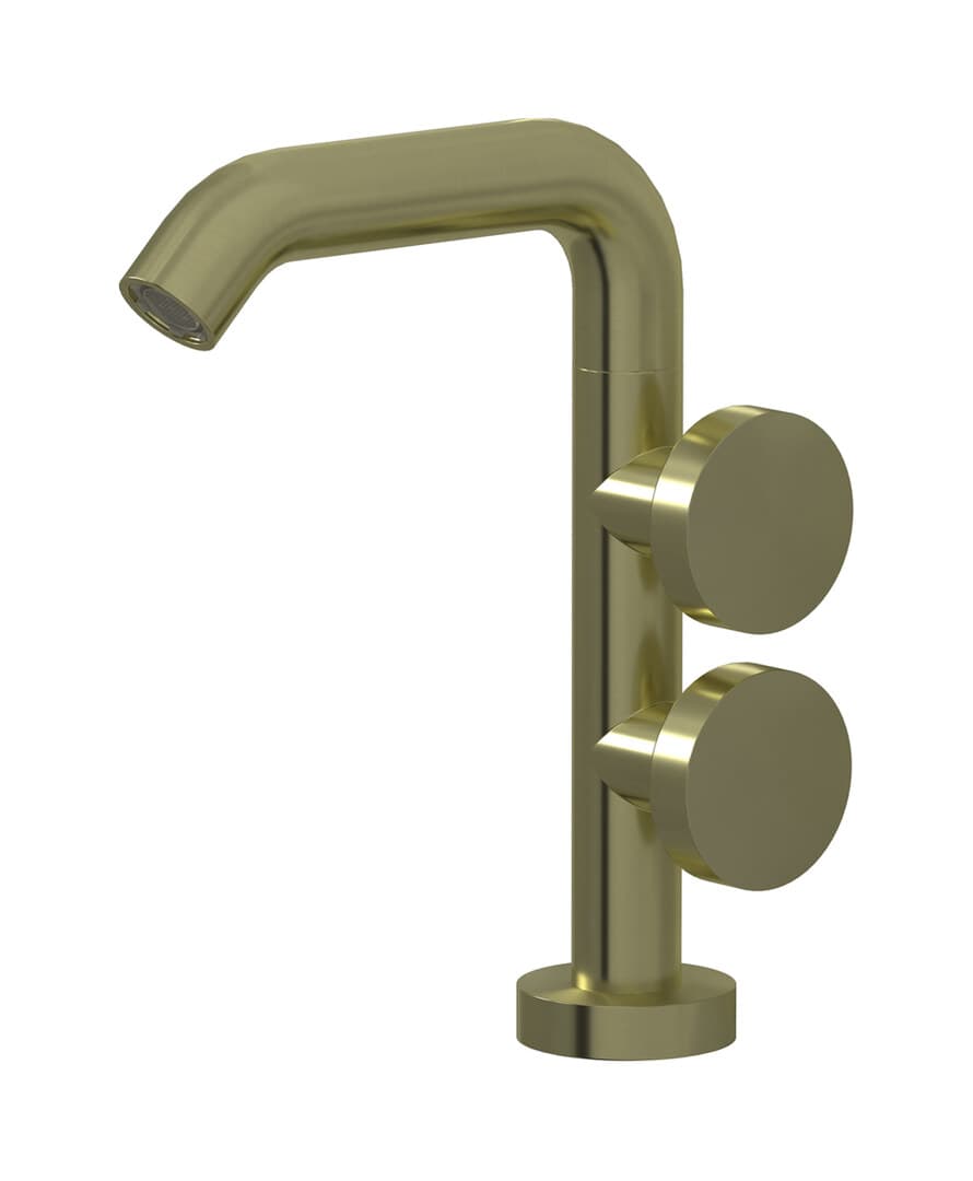 IB Rubinetterie Totem – Μπαταρία Νιπτήρα – Brushed Warm Brass (TO205WA)