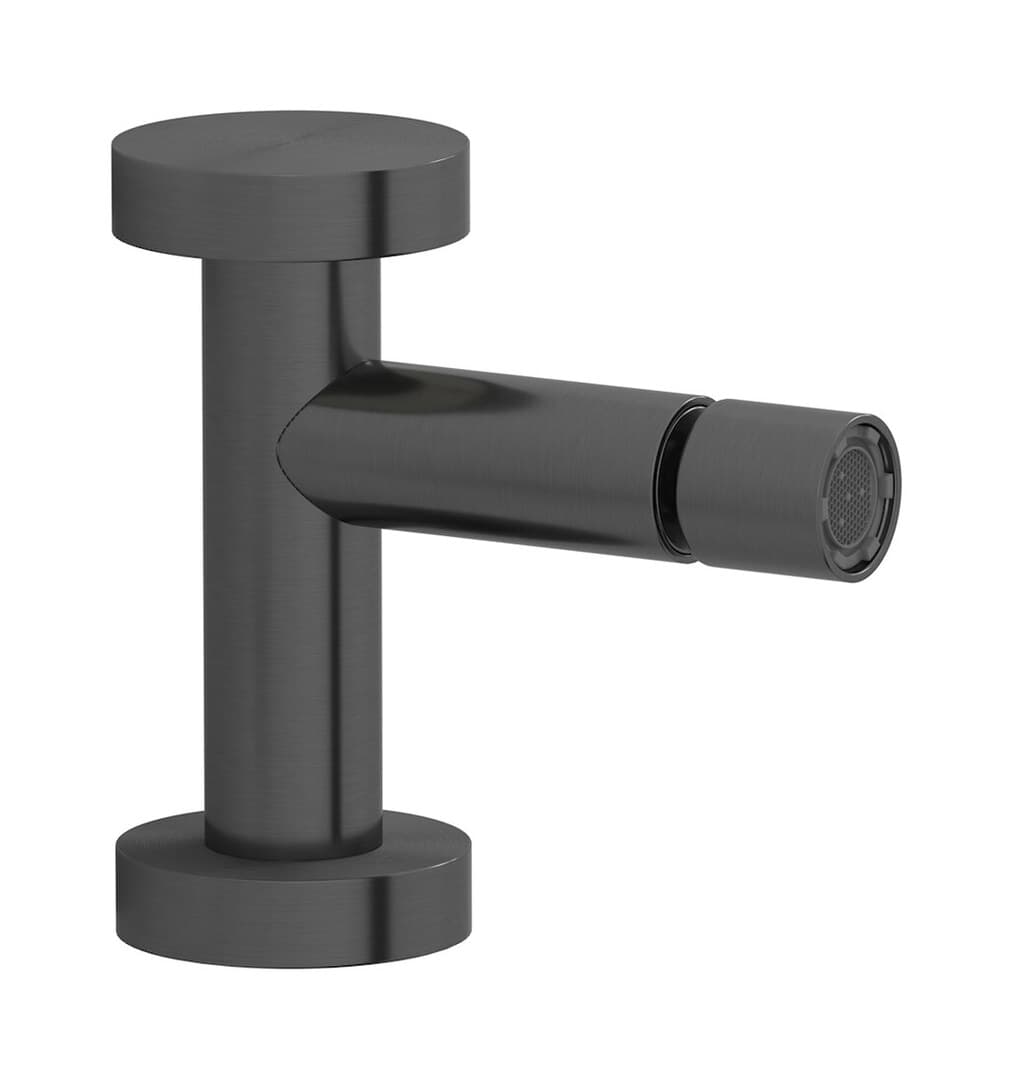 IB Rubinetterie Totem – Μπαταρία Μπιντέ – Brushed Black Metal (TO220BM)
