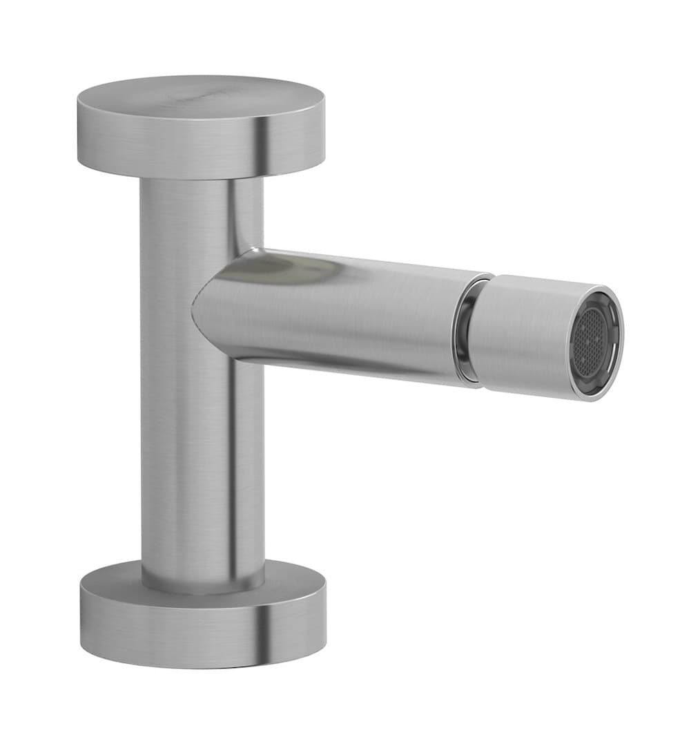 IB Rubinetterie Totem – Μπαταρία Μπιντέ – Brushed Stainless Steel (TO220SA)