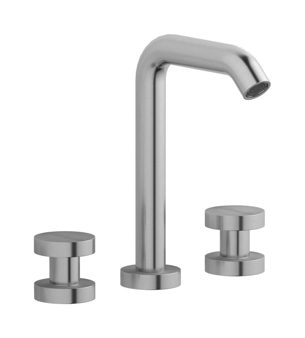 IB Rubinetterie Totem – Μπαταρία Νιπτήρα Ψηλή – Brushed Stainless Steel (TO390SA)