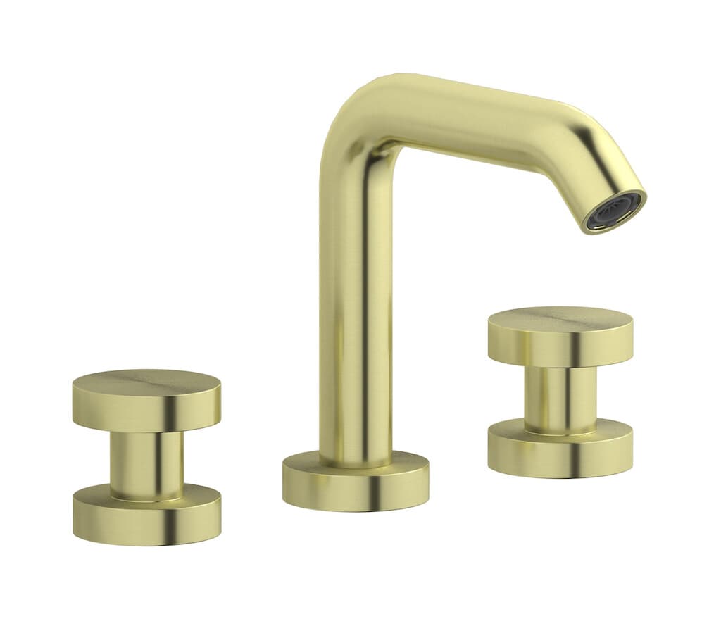 IB Rubinetterie Totem – Μπαταρία Νιπτήρα – Brushed Warm Brass (TO392WA)