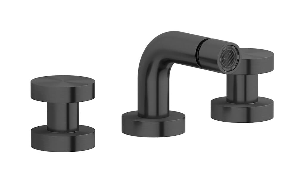 IB Rubinetterie Totem – Μπαταρία Μπιντέ – Brushed Black Metal (TO393BM)