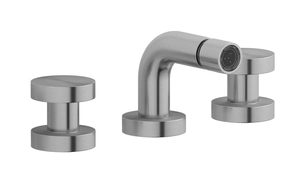 IB Rubinetterie Totem – Μπαταρία Μπιντέ – Brushed Stainless Steel (TO393SA)