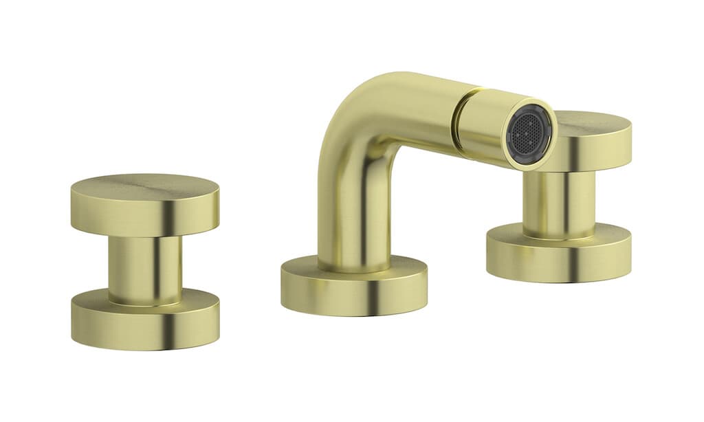 IB Rubinetterie Totem – Μπαταρία Μπιντέ – Brushed Warm Brass (TO393WA)