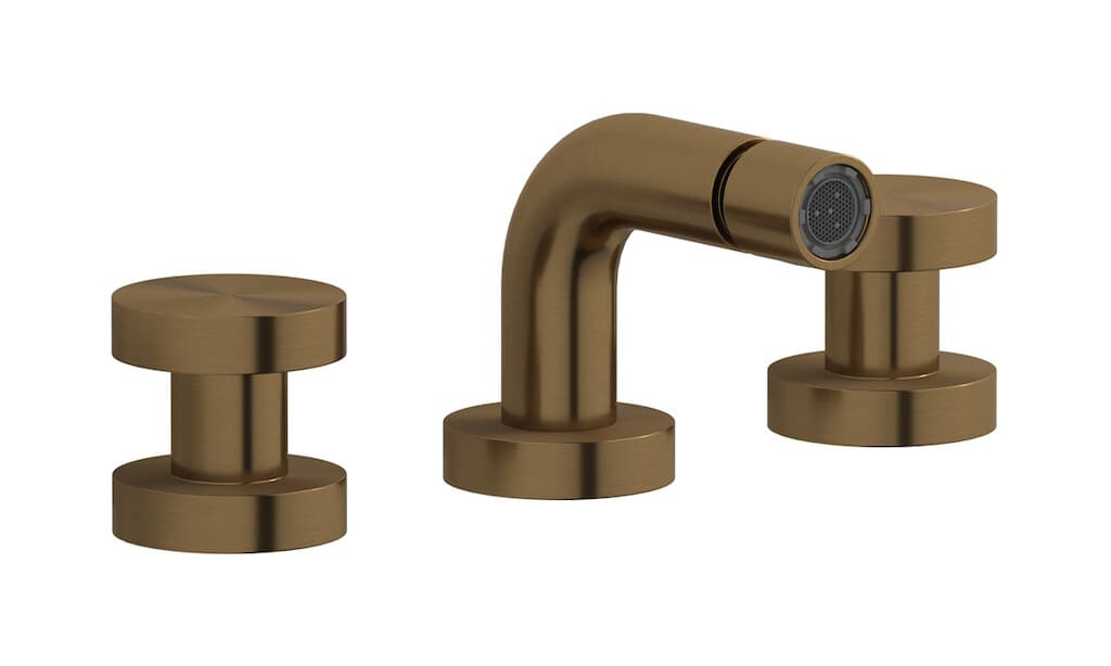 IB Rubinetterie Totem – Μπαταρία Μπιντέ – Brushed Warm Bronze (TO393WB)