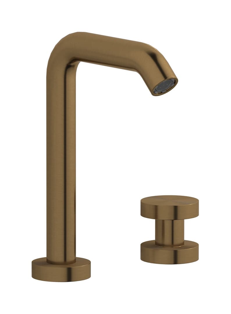 IB Rubinetterie Totem – Μπαταρία Νιπτήρα Ψηλή – Brushed Warm Bronze (TO395WB)