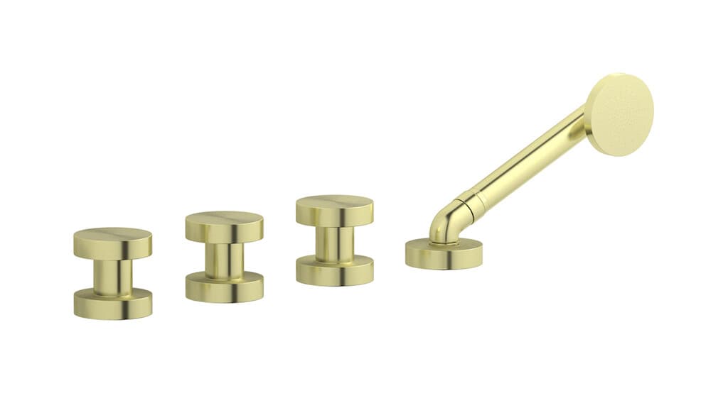 IB Rubinetterie Totem – Μπαταρία Μπανιέρας – Brushed Warm Brass (TO397WA)