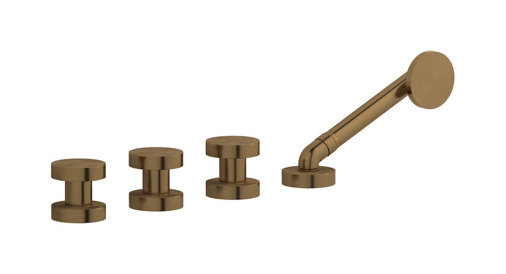 IB Rubinetterie Totem – Μπαταρία Λουτρού – Brushed Warm Bronze (TO397WB)