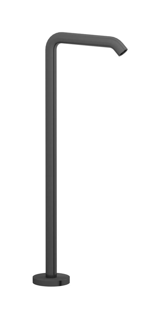 IB Rubinetterie Totem – Στόμιο Μπανιέρας Δαπέδου – Brushed Black Metal (TO399BM)
