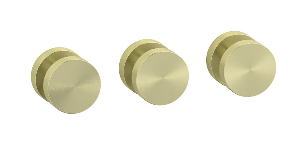 IB Rubinetterie Totem – Μπαταρία Νιπτήρα Τοίχου – Brushed Warm Brass (TO410WA)